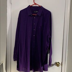 J Ferrar Long Sleeve Dress Shirt (3XL)